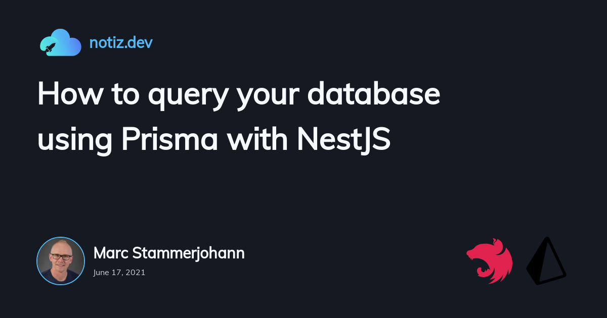 Building a REST API with NestJS and Prisma: Authentication