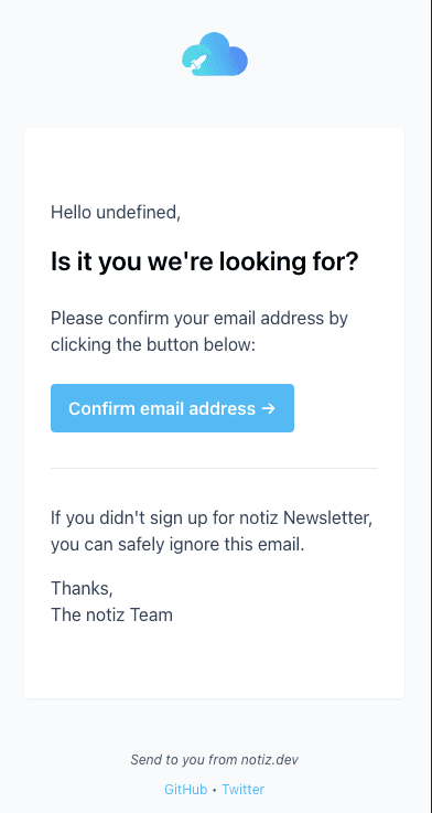 Handlebars expressions are missing in email template